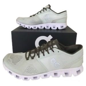 Mens On Cloud Running Shoes, Cloud X, Mint Green, Size 8.5